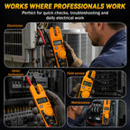 T5-600 Electrical Meter Compatible with Fluke Meter, 600V Electrical Tester