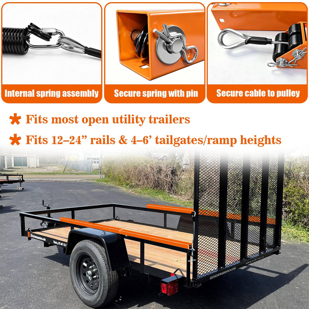 Trailer Tailgate Lift Assist Kit