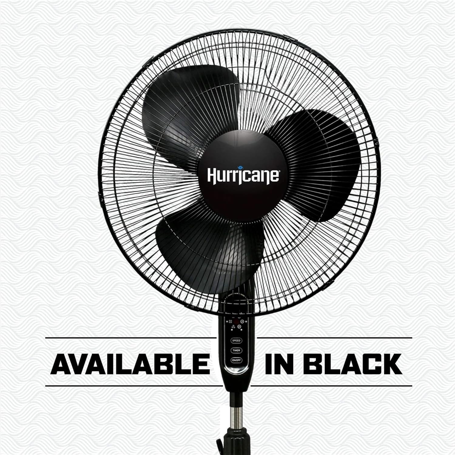 Supreme Oscillating Pedestal Fan w/Remote for Home, White, 16 in | Standing Electric Air Cooling Unit for Indoor