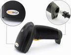 USB Laser Barcode Scanner Wired Handheld Bar Code Scanner Reader Black