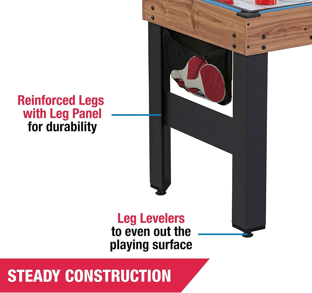 48 Inch 5-In-1 Combo Game Table, Multi