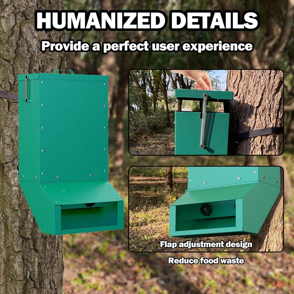 Automatic Metal Deer Feeder 10 Gallon