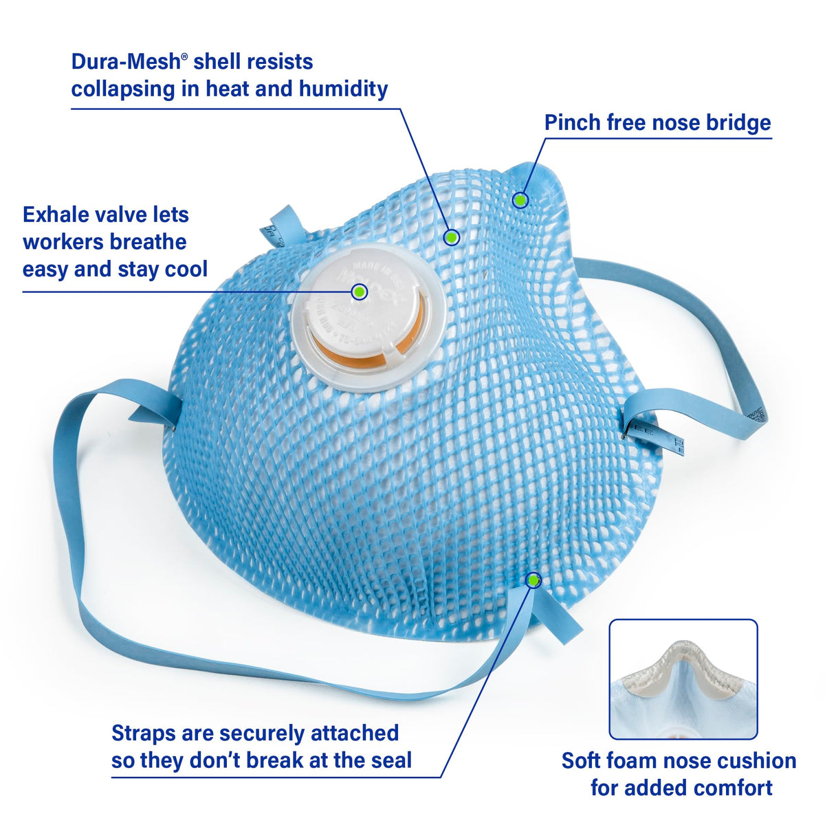 Medium/Large N95 Disposable Particulate Respirator