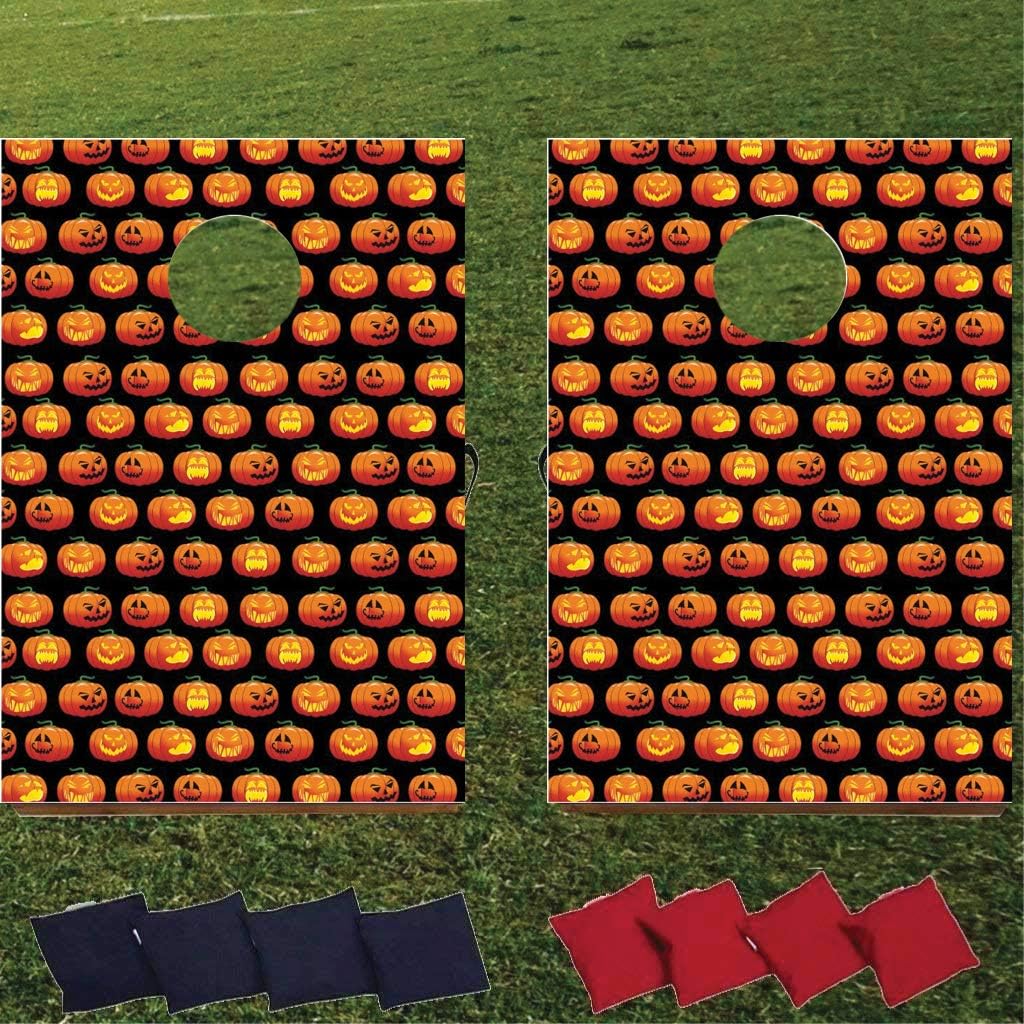 Halloween Bag Toss Game Halloween Cornhole Includes Bags