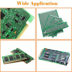 82 Piece Double Sided PCB Board Kit with 5 Sizes,40Pin 2.54mm Male & Female Header Connectors - Ideal for DIY Soldering,Electronic Projects, Arduino Kits,and Circuit Prototyping