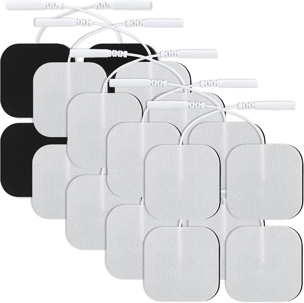 TENS Unit Replacement Pads, Self-Adhesive Electrode 20PCS, 2"x2" Electrode Pads for Muscle Stimulator Massager