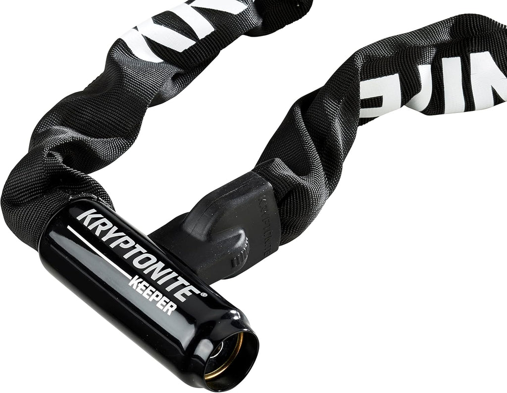 Bike Lock Bundle - 2.8ft Steel Chain Lock with Keys and U-Lock with 4ft Braided Steel Cable for Bikes, Motorcycles