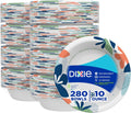 Small Paper Bowls, 10 Oz Disposable Bowls for Snacks, 280 Count