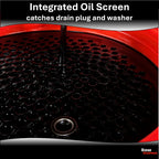 Spill-Less DrainMate 14 Quart Oil Drain Pan/Container - Made in USA