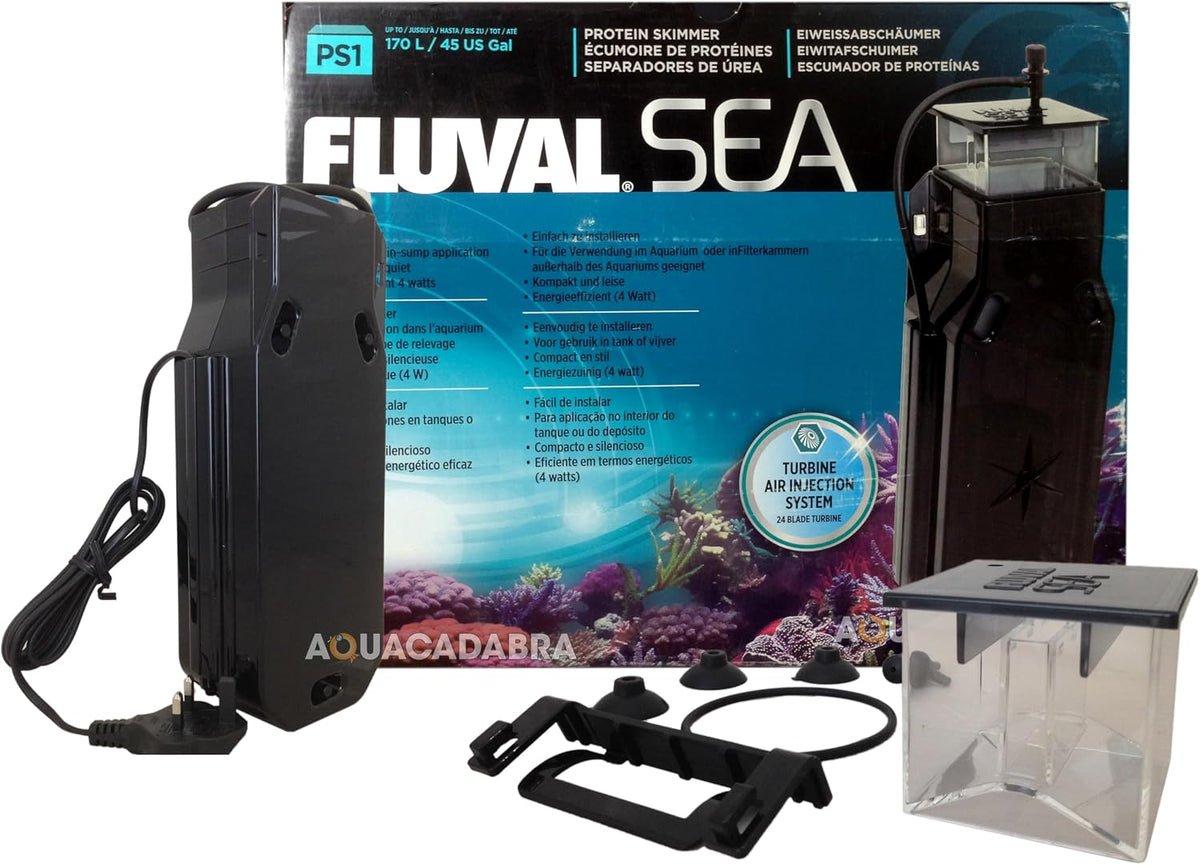 Fluval Sea PS1 Protein Skimmer for Aquarium, for All Breed Sizes
