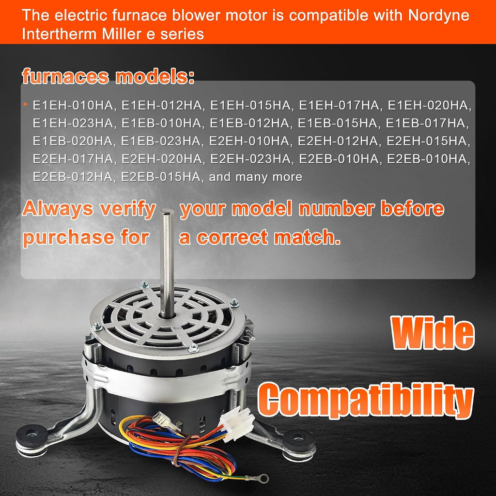 5KCP39EGT057AS Furnace Blower Motor Fits for Nordyne Intertherm Miller