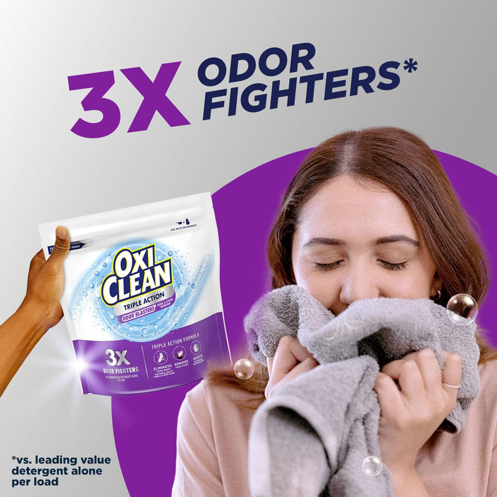 Triple Action Odor Blasters and Stain Remover Powder, 4 lbs
