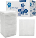 4”x 4” Gauze, 200 Surgical Sponges 12-ply Extra Absorbent | All-Gauze, Non-Sterile| Great for Wound Dressing