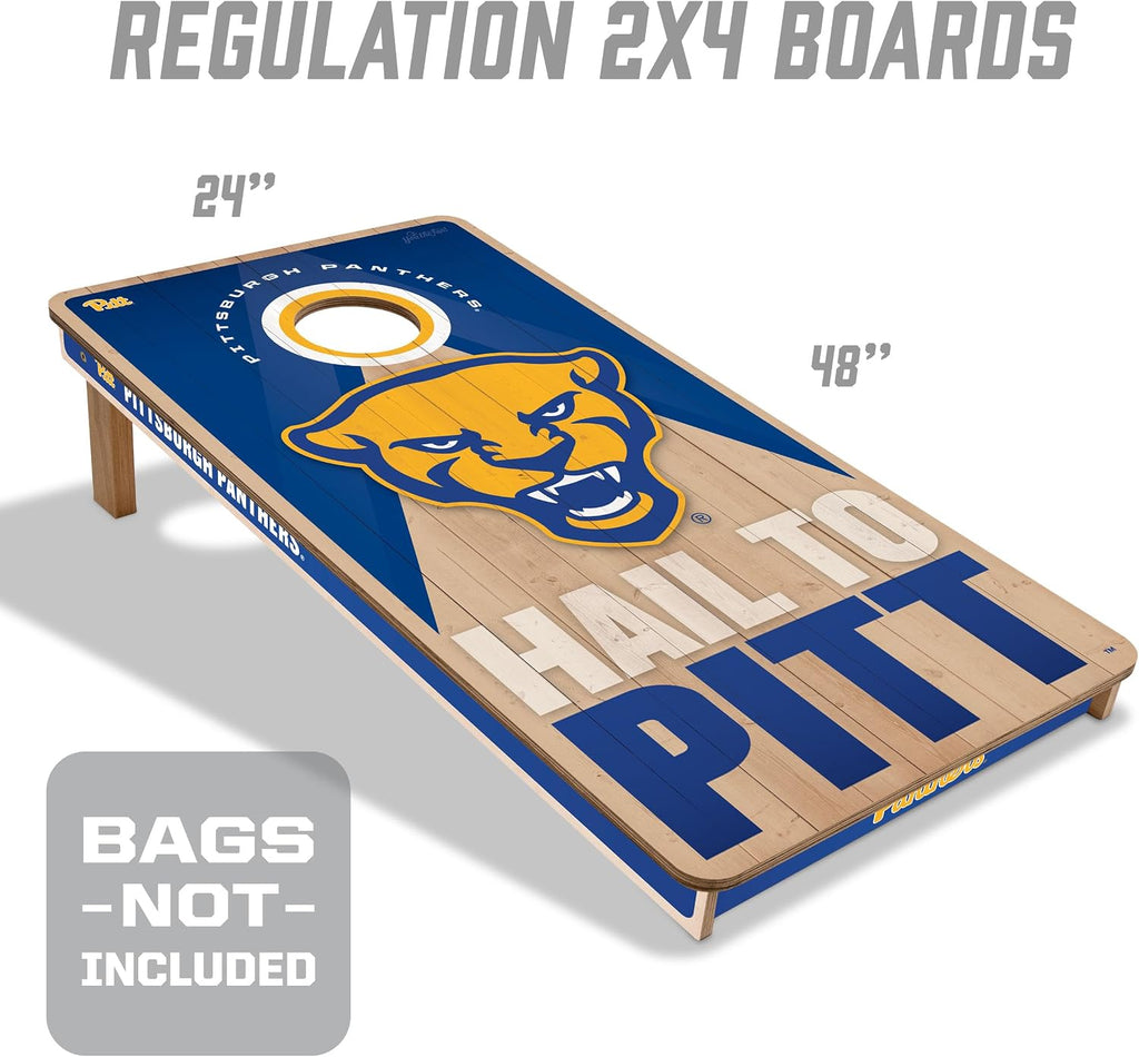 NCAA 2' x 4' Slogan Series Professional Wood Cornhole Game