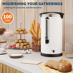 100 Cup Coffee Urn, 14 l Large Commercial Coffee Maker