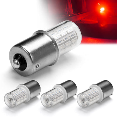Red 1156 BA15S 1003 1141 7506 P21W LED Bulbs 12V