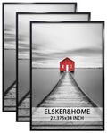 22.375 x 34 Poster Frame 3 Pack, Black