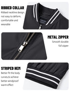 Mens Lightweight Coat Bomber Jacket Casual Spring Fall Outdoor