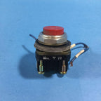 ALLEN BRADLEY 800T-B SER T PUSH BUTTON (RED)USED
