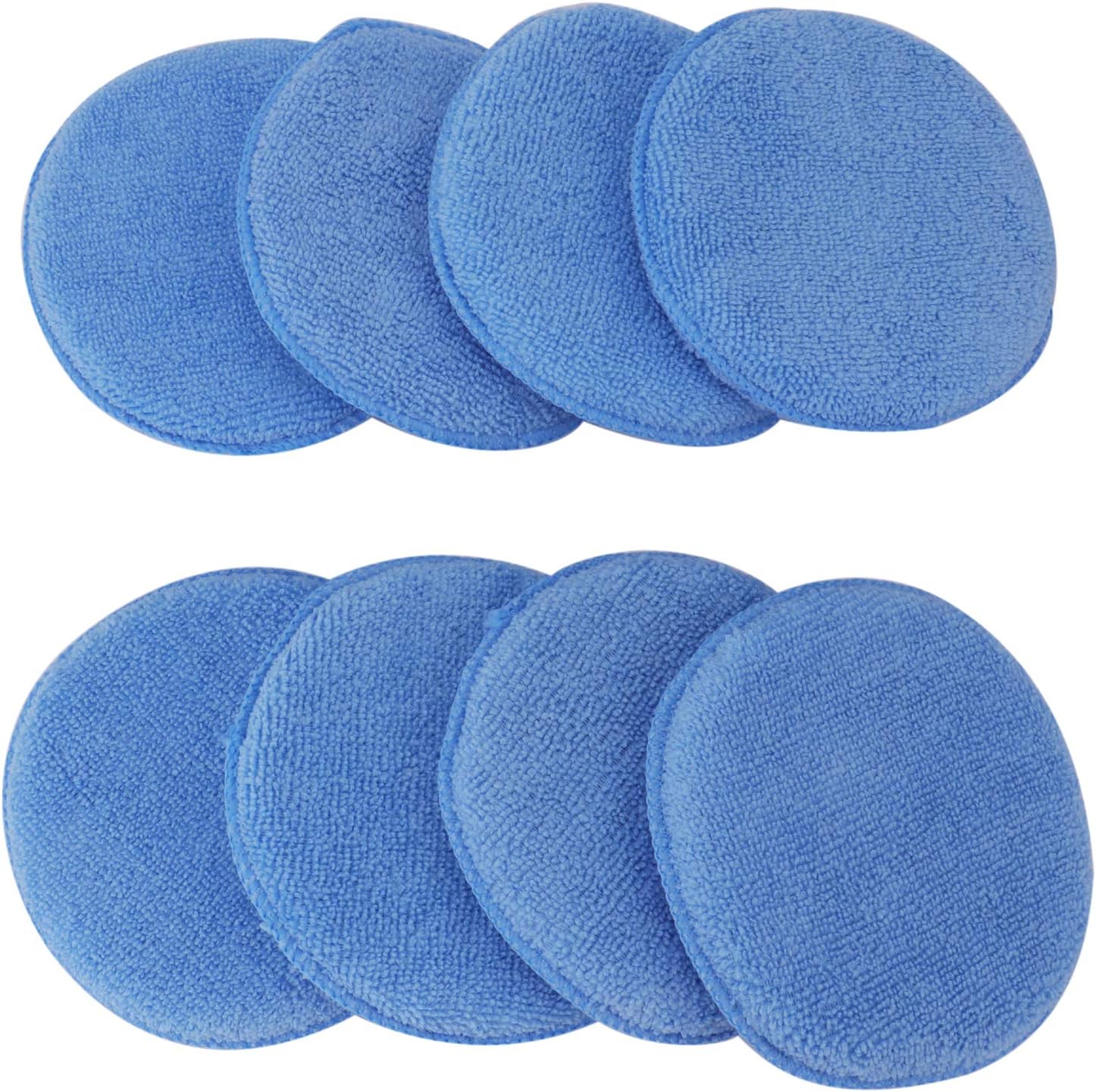 Microfiber Applicator Pads Wax Applicator, 20 Pack Foam Applicator Pads Car Wash Sponge, Buffing & Detail Polishing