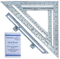 Swanson Tool Co S0107 "Big 12" 12-Inch Speed Square Layout Tool with Blue Book
