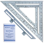 Swanson Tool Co S0107 "Big 12" 12-Inch Speed Square Layout Tool with Blue Book