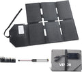 60W Foldable Solar Panel Charger, 16BB N-Type Monocrystalline Solar Panel 24% Efficiency, Lightweight Portable with