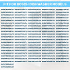 12027214 Dishwasher Power Cord Replacement for Bosch Dishwashers