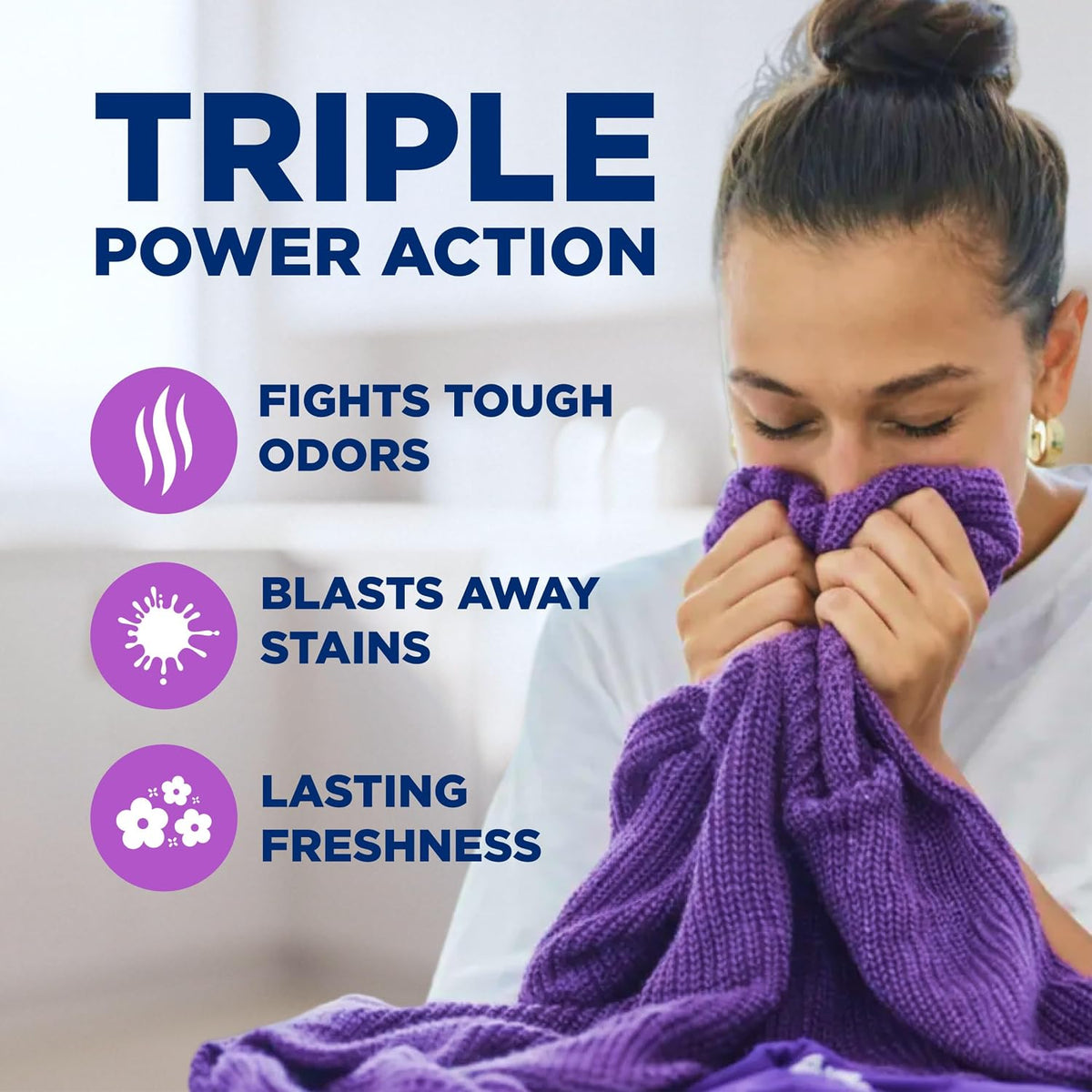 Plus OxiClean with Odor Blasters Liquid Laundry Detergent