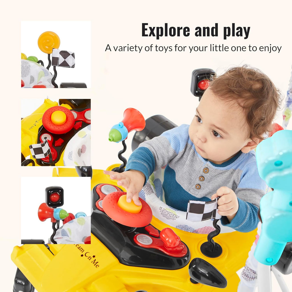 Champ Activity Center and Jumper in Yellow