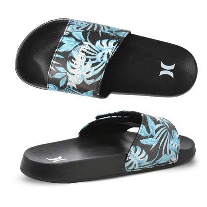 Kids NAIA Slides Adjustable Strap Slip-On Sandals Indoor and Outdoor EVA Footbed Shower Slides for Girls and Boys