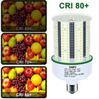 100W LED Corn Light Bulb,LED Corn Bulb 5000K Daylight White,2-Pack 1000W Equivalent, Super Bright,E26 E39 Base for