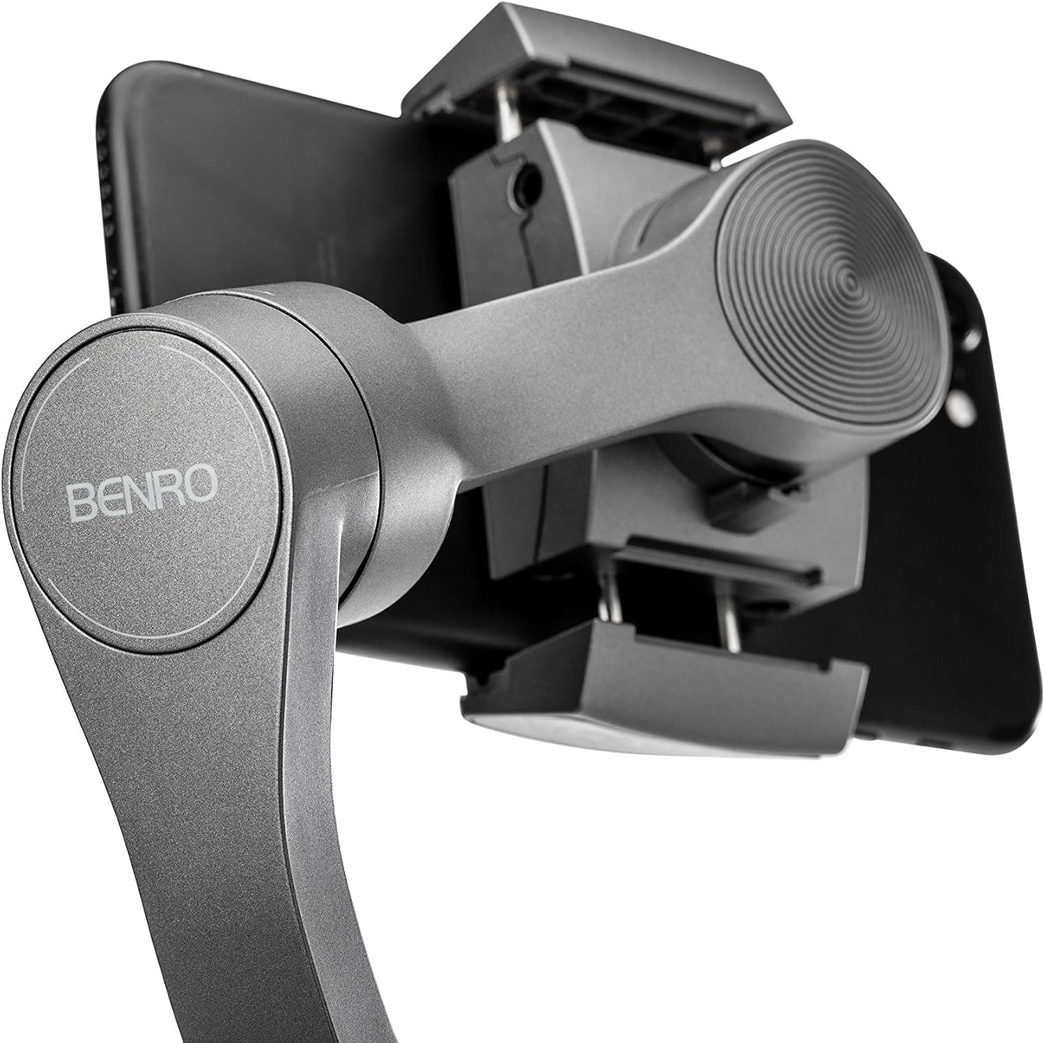3XS 3-Axis Smartphone Handheld Gimbal Stabilizer with Foldable Design, 24-Hour Battery, Wireless Charging and