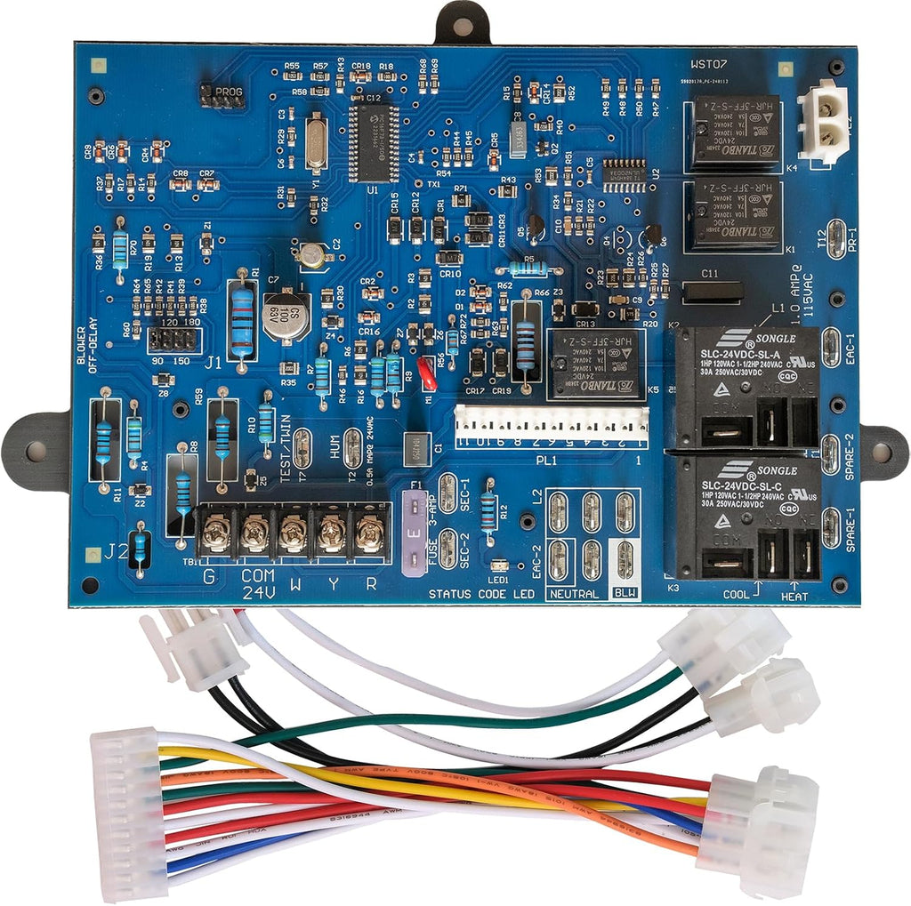 Furnace Control Board Fits Carrier HK42FZ004, HK42FZ007, HK42FZ008, HK42FZ009, HK42FZ011, HK42FZ013, HK42FZ016, HK42FZ034 Series Furnace Control Board Module, ICM282B