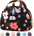 Lunch Box for Women Girls Teens,Cute Lunch Box Cooler Bag, Portable Insulated Small Lunch Bag Women Reusable Corduroy