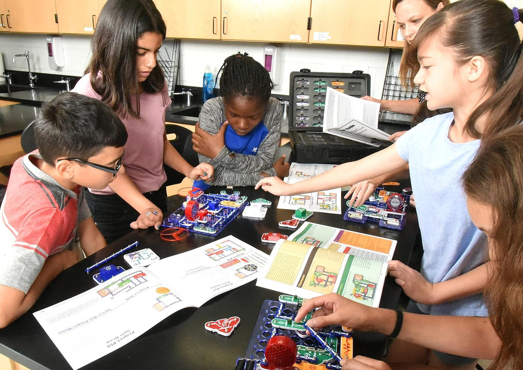 Extreme SC-750R Electronics Exploration Kit + Student Training Program with Student Study Guide | Perfect for STEM