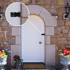 2 Pcs Keyed Hasp Locks, 2.5 Inch, Black Safety Hasp with Lock