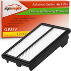 EPAuto GP359 (CA10359) Engine Air Filter Replacement for Honda