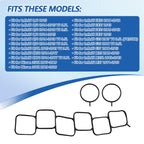 Upper Fuel Injection Plenum Gasket Set Replace 14032JK21A MS97367