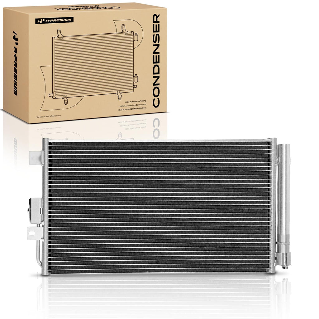 A-Premium Air Conditioning Condenser Compatible with Fiat