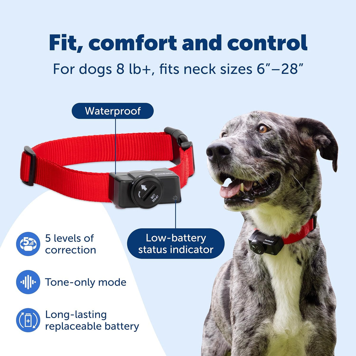 Wireless Pet Containment System, Up to 1/2 Acre