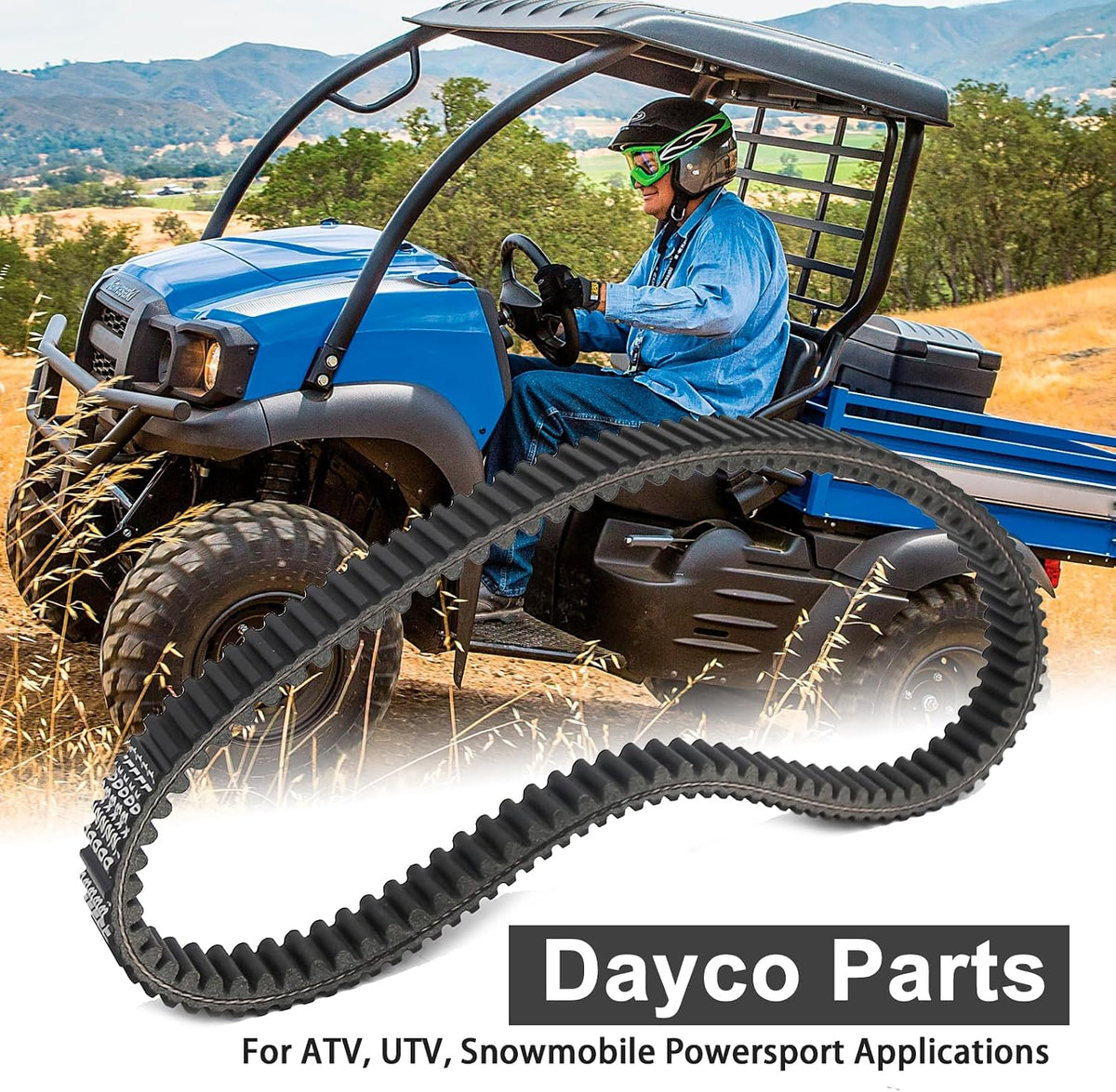 Drive Belt Replace Replacement for Kawasaki KAF620 Mule 3010 4x4 2001-2008