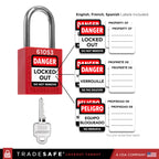Breaker Lockout Tagout Kit, Electrical Loto Kit, 1 Key Per Lock