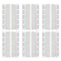 ELEGOO 6PCS 400 Point Breadboard Kit Solderless Breadboards for Arduino Project Small Bread Board Electronics for