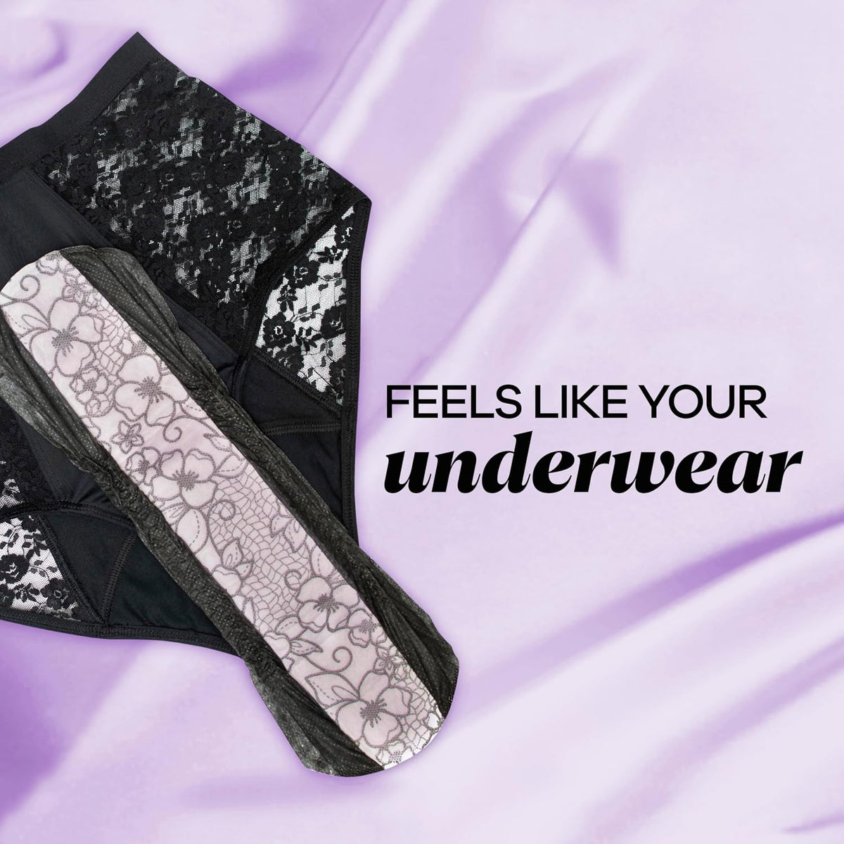 Boutique Adult Incontinence Bladder Leak Pads for Women, Maximum Absorbency, Long Length, Up to 100% Bladder Leak