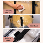 Extra Large Moving Bags, Christmas Tree Storage, Clear, 2 Pack