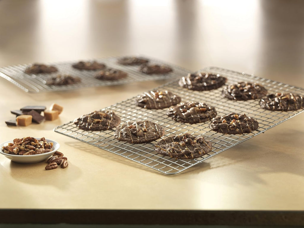 X-Large Bakeable Nonstick Cooling Rack, XL, Stainless