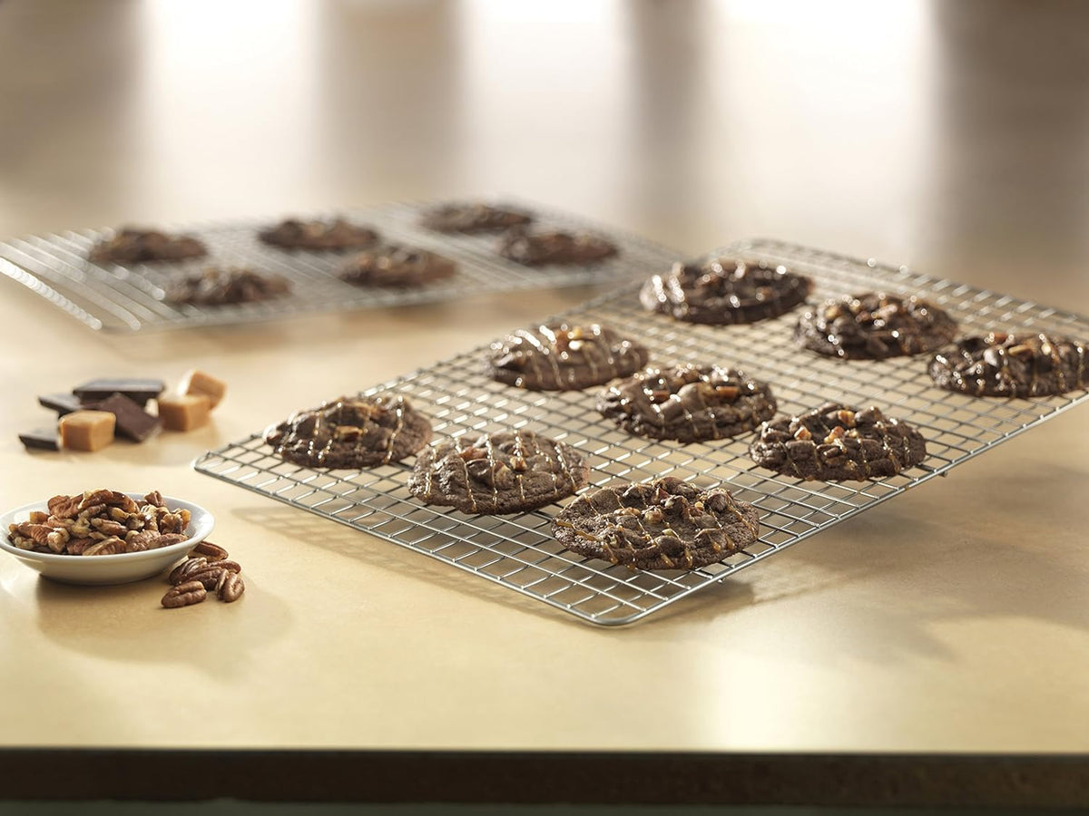 X-Large Bakeable Nonstick Cooling Rack, XL, Stainless