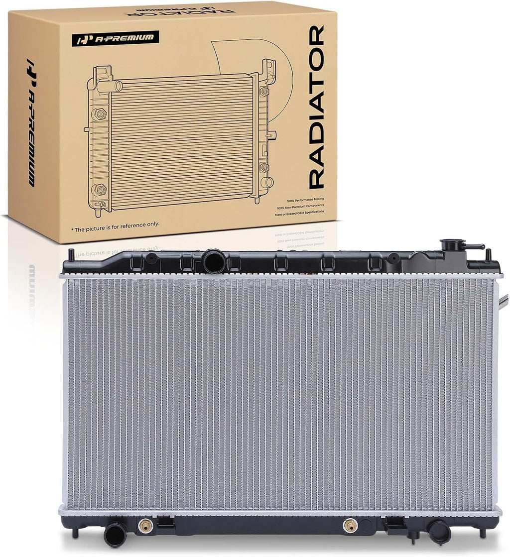A-Premium Engine Coolant Radiator Assembly with Transmission Oil Cooler