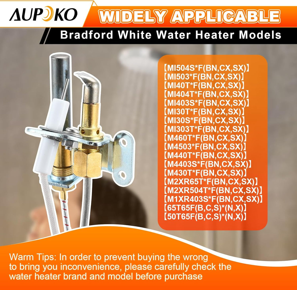 Aupoko 233-47845-05 Water Heater Pilot Assembly 415-47845-05 Pilot Assembly